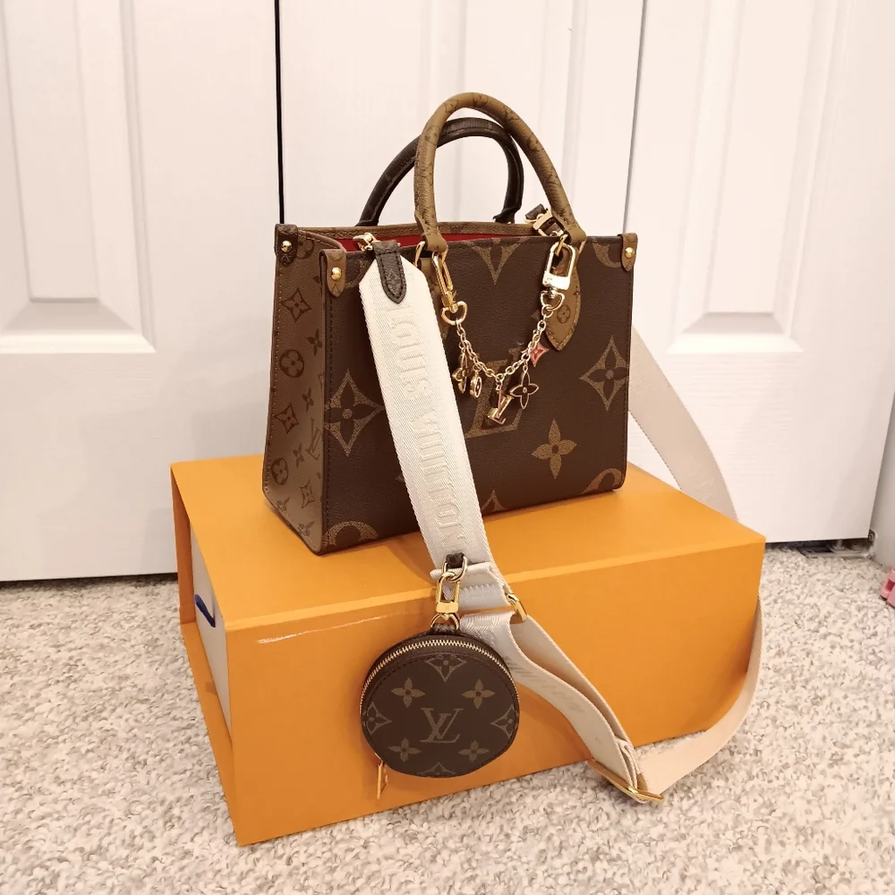 Traded 💕 Louis Vuitton OnTheGo Pm - Just Showing - Picture 2 of 7